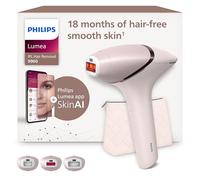 Philips Lumea 9900, dispositivo di epilazione IPL, alternativa ai dispositivi di epilazione laser, SenseIQ e SkinAI, 3 accessori per viso, corpo e zone di precisione, con e senza filo, BRI953/02
