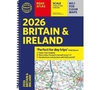 2026 Philip’s Road Atlas Britain & Ireland: (A4 Spiral Bound)