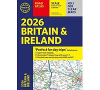 Philip's Maps 2026 Philip’s Road Atlas Britain & Ireland (Tascabile)