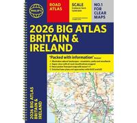 Philip's Maps 2026 Philip's Big Road Atlas of Britain & Ireland (Anello, filo)