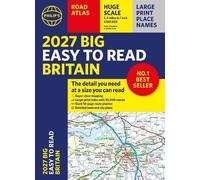 Philip's Maps 2027 Philip's Big Easy to Read Britain Road Atlas (A3 (Tascabile)