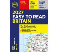 Philip's Maps Philip's 2027 Easy to Read Road Atlas of Britain (A4 P (Tascabile)