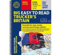 Philip's Maps Philip's Big Easy to Read Trucker's Road Atlas Brit (Anello, filo)