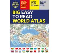 Philip's Maps Philip's Big Easy to Read World A (Tascabile) (PRESALE 13/08/2026)