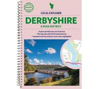 Philip's Maps Philip's Local Explorer Street Atlas Derbyshire and (Anello, filo)