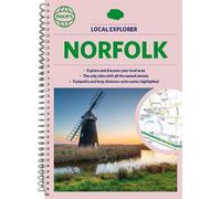 Philip's Maps Philip's Local Explorer Street Atlas Norfolk (Anello, filo)