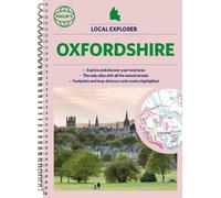 Philip's Maps Philip's Local Explorer Street Atlas Oxfordshire (Anello, filo)