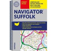 Philip's Maps Philip's Navigator Street Atlas Suffolk (Anello, filo)