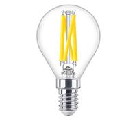 PHILIPS MASTER LED E14 Sferica Filamento Chiara 5.9W 806lm - 922-927 Dim aWarm | Miglior resa cromatica - Dimmerabile - Sostitutiva 60W