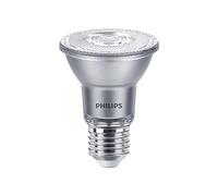 PHILIPS Master Value LED Bulbo Riflettore E27 PAR20 6W 500lm 25D - 927 Bianco Molto Caldo | Miglior resa cromatica - Dimmerabile - Sostitutiva 50W