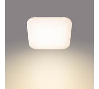 Philips LED Mauve, Plafoniera Quadrata, Luce Calda, 24W, Bianco