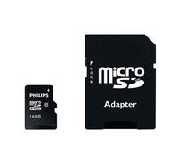 Philips MicroSDHC 16GB CL10 80MB/S UHS-I +Adattatore Retail
