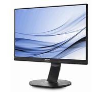 Philips Monitor 241B7QPJEB, 24" LED IPS, Full HD, 3 Side Frameless, Regolabile in Altezza, Girevole, Pivot, Inclinabile, USB 3.0, Casse Audio Integrate, Display Port, HDMI, VGA, Vesa, Nero