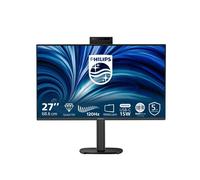 PHILIPS Monitor 27B2N3500JH 27 pollici 2560x1440, WQHD, 120Hz, IPS Panel, 4ms GtG, USB HubWebcam, Speakers, Height Adjustment, (HDMI2x 2.1 TMDS DP 1x 1.2) Nero