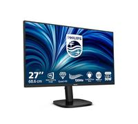 Philips Monitor 27B2U3601 da 27 pollici QHD, 120 Hz, IPS, regolazione dell'altezza, Adaptive Sync., 1 ms MPRT (2560 x 1440, HDMI 1x 2.0, DP 1x 1.4, HUB USB) nero/rosso