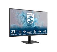 Philips Monitor 27E2N2500 da 27 pollici QHD, 120 Hz, IPS, Adaptive Sync, 1 ms MPRT, HDR10 (2560 x 1440, HDMI 1x 2.0, DP 1x 1.4) nero/rosso
