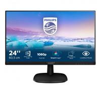 Philips Monitor V Line 24" Led Ips Full Hd Three Side 720P Hdmi 243V7Qdsb Pc