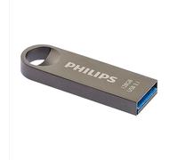 Philips Moon Edition Ultra Speed USB 3.1, unità flash USB 128 GB per PC, laptop, computer, archiviazione dati, velocità di lettura fino a 180 MB/s, alluminio, portachiavi
