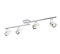 PHILIPS myLiving Barra con 4 Faretti Colore Bianco 4 x GU10 35W