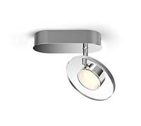 Philips Myliving Glissette Warmglow Dimmable LED Spotlight, Metallo, 4.5 W, Cromo