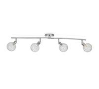 PHILIPS SPOT LIGHT NET 4 LUCE A MURO CROMATO IN METALLO 4xG9 - 4X28w