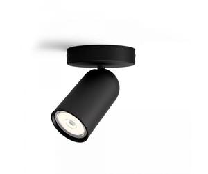 PHILIPS MYLIVING SPOT PONGEE DA PARETE ESOFFITTO 1XGU10 LED NERO