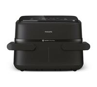 Philips Serie 1000 Airfryer con cestello flexi/doppio, friggitrice ad aria da 7.1L, 10 metodi di cottura, App per ricette NA150/00