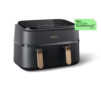 Philips 3000 series Airfryer doppio cestello, friggitrice ad aria da 9.0L, 12 metodi di cottura, App per ricette NA352/00