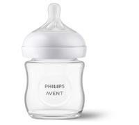 Philips Natural Response - Biberon in Vetro 120ml, Tettarella 0m+ - SCY930/01
