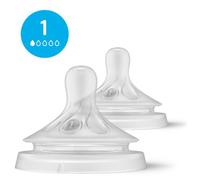 Philips AVENT Natural Response SCY961/02 Tettarella 0m, Flusso 1, 2 pezzi