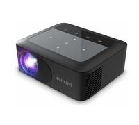 Philips NeoPix 110, Mini Videoproiettore, True HD 720p, Display 65", Duplicazione dello Schermo, Wi-Fi, Dual Band integrato, Connettività HDMI e USB, Nero