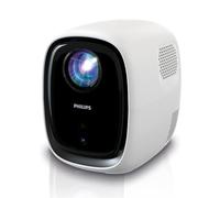 Philips, Neopix 130, Proiettore Home Theatre, Correzione avanzata delle immagini, Full HD 720p, LED, Modalità Specchio Wi-FI, Audio Stereo, Sistema operativo collegato, Blanco
