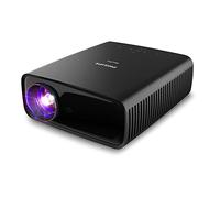 Philips NeoPix 320, Proiettore Smart True Full HD 1080p Nativo, Dotato di App Precaricate, Lettore Multimediale, Wi-Fi Dual Band, Bluetooth, Potente Sistema Audio 2.1, Nero