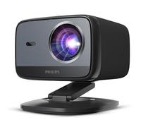 Philips, Neopix 450 Smart - Proiettore Home Cinema, Full HD 1920 x 1080p, 500 lumen, Quindi, Google TV, Sorgente luminosa LED, Modalità Specchio, Wi-FI 6, Audio Stereo 2x5 Watt, Nero