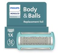 Philips Norelco Body Groomer, testina di ricambio per rasatura, 100% impermeabile e impermeabile, ipoallergenica, con sistema di rasatura Triple Protect, BG2010/40