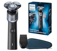 Philips Norelco Exclusive Shaver 5000X, rasoio ricaricabile a secco e umido con rifinitore di precisione e custodia, X5006/85