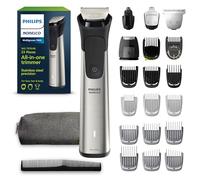 Philips Norelco - Kit da toelettatura da uomo con rasoio per barba, testa, capelli, corpo, inguine e viso con lame in titanio, 20 regolazioni di lunghezza, senza bisogno di olio per lame, MG7970/49