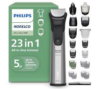 Philips Norelco - Kit da toelettatura da uomo con rasoio per barba, testa, capelli, corpo, inguine e viso con lame in titanio, 20 regolazioni di lunghezza, senza bisogno di olio per lame, MG7970/49