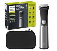 PHILIPS Norelco Multigroom MG9740-18-in-1 - Rasoio di precisione per viso, testa e corpo con lame in titanio, durata della batteria di 6 ore e design impermeabile