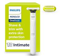 Philips Norelco OneBlade QP1924/70 Trimmer unisex per corpo intimo pubico e personale
