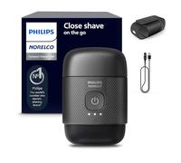 Philips Norelco Shaver serie 500 Series - Sistema compatto di sollevamento e taglio, lame SteelPrecision, testine galleggianti 3D, rasatura bagnata e asciutta, custodia da viaggio, blocco da viaggio
