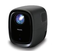 Philips, Neopix 130, Proiettore Home Theatre, Correzione avanzata delle immagini, Full HD 720p, Sorgente luminosa LED avanzata, Modalità Specchio Wi-FI, Audio Stereo, Sistema operativo collegato, Nero