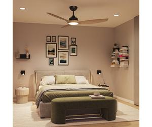 Philips Olas lampada a soffitto con ventilatore, LED, 8720169370012, Olas [Lampade per Interni > Lampade a Soffitto]