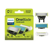 Philips One Blade QP936/50 Lame di ricambio per rasoio confezione combo: Intimate 1 pz + AntiFriction 1 pz.
