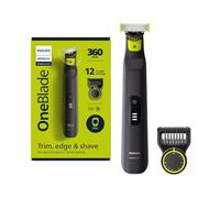 Philips OneBlade 360 Pro Hybrid Trimmer elettrico, nero, QP6531/15