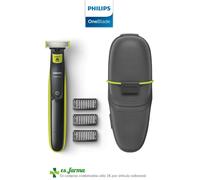 Philips Oneblade QP2520/65 Pack Rasoio Barba QP2520+Custodia Viaggio Astuccio
