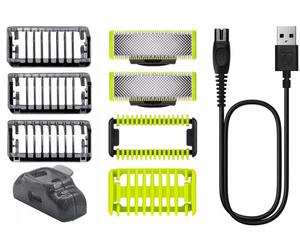 Philips OneBlade Turbo2X Face & Body - Rasoio Trimmer Bodygroomer QP-2824/10