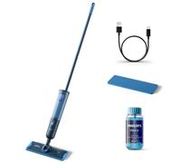 Philips OneUp Serie 3000, Lavapavimenti elettrico senza filo a 360° | Include 1 panno universale, 1 detergente, batteria lunga durata 50min (XV3101/01)