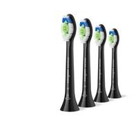 Philips Testine Ricambio 6Pcs Sonic Hx6066/88 Spazzolino Proresult Nero