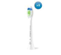 Philips Sonicare W2 Optimal White, testine di ricambio originali, bianco, confezione da 8, HX6068/87